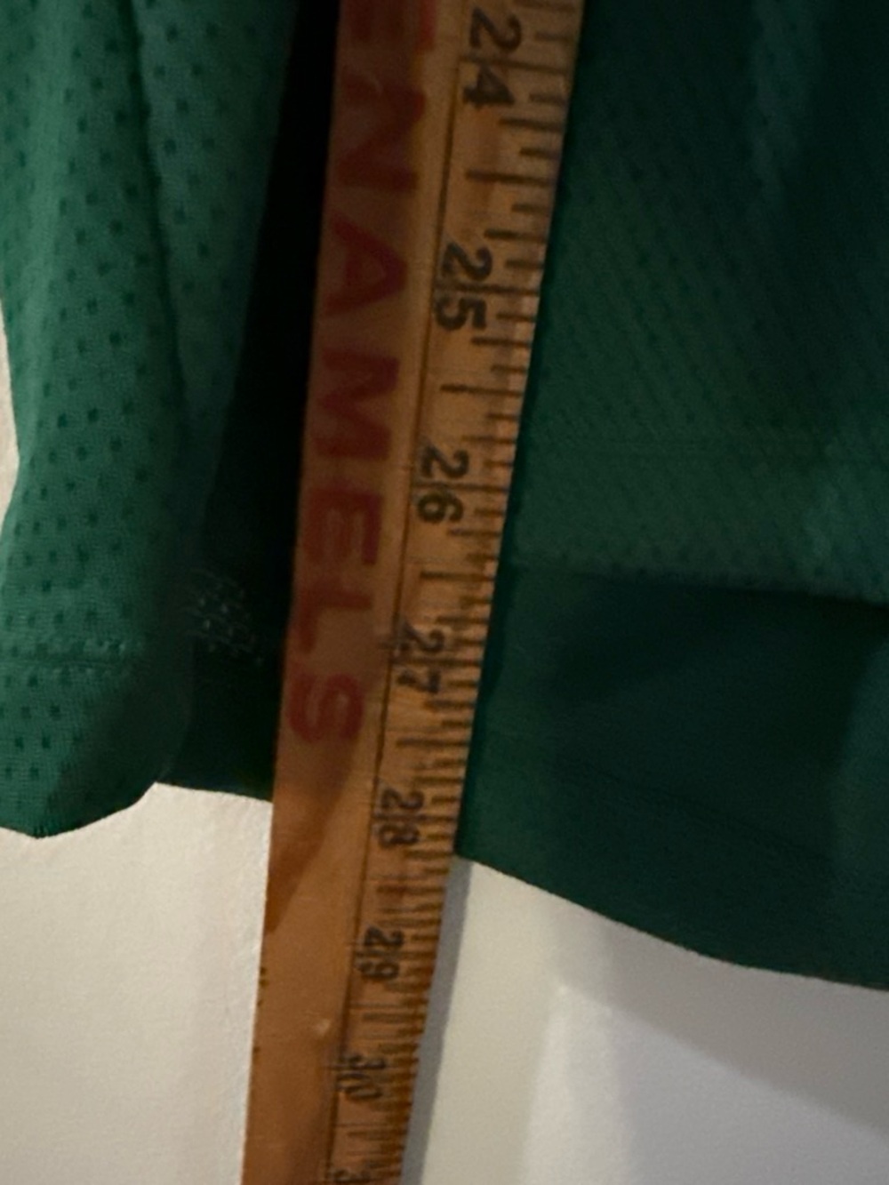 PINK Victoria's Secret Green and Gold Packers Jersey Top - Picture 5 of 7
